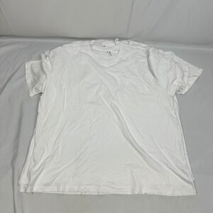NEW Royal Apparel White T-Shirt 4X Big Tall Men's USA Made Cotton Blank QTY: 4ea